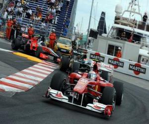 Układanka Felipe Massa - Ferrari - Monte-Carlo 2010