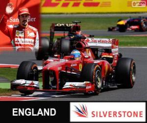 Układanka Fernando Alonso - Ferrari - Grand Prix Wielkiej Brytanii 2013, 3 sklasyfikowane