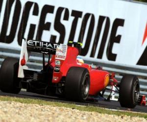 Układanka Fernando Alonso - Ferrari - Hungaroring, Grand Prix Węgier 2010