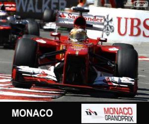 Układanka Fernando Alonso - Ferrari - Monte-Carlo 2013
