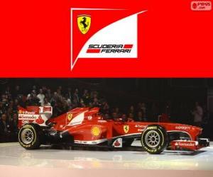 Układanka Ferrari F138 - 2013 -