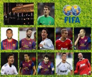Układanka FIFA / FIFPro World XI 2011