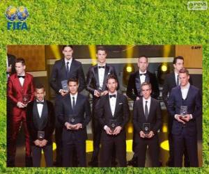 Układanka FIFA / FIFPro World XI 2013