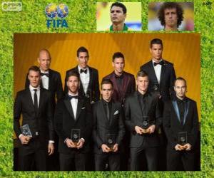 Układanka FIFA / FIFPro World XI 2014