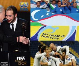 Układanka FIFA 2012 Fair Play Award dla Uzbekistanu Football Association