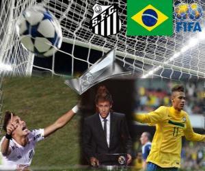 Układanka FIFA Puskás Award 2011 dla Neymar