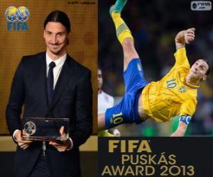 Układanka FIFA Puskás Award 2012 do Zlatan Ibrahimovic