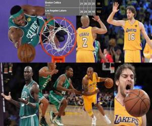 Układanka Finały NBA 2009-10, Game 1, Boston Celtics 89 - Los Angeles Lakers 102