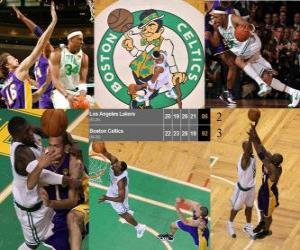 Układanka Finały NBA 2009-10, Game 5, Los Angeles Lakers 86 - Boston Celtics 92