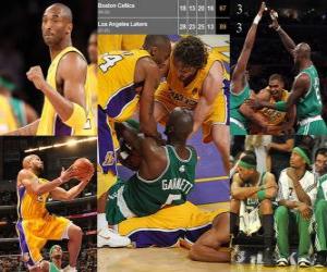 Układanka Finały NBA 2009-10, Game 6, Boston Celtics 67 - Los Angeles Lakers 89