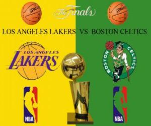 Układanka Finały NBA 2009-10, Los Angeles Lakers vs Boston Celtics