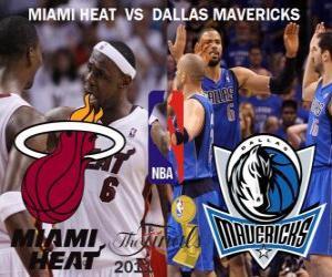 Układanka Finały NBA 2011 - Miami Heat vs Dallas Mavericks