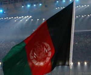 Układanka Flag of Afghanistan