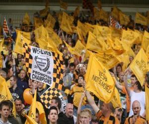 Układanka Flag of Wolverhampton Wanderers FC