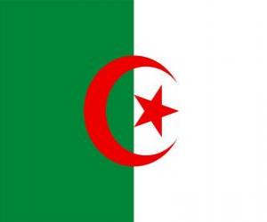 Układanka Flaga Algierii