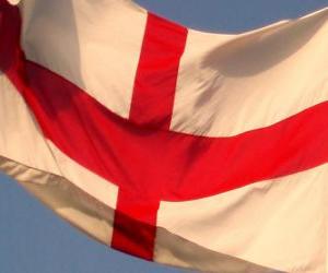 Układanka Flaga Anglii, część kraju Wielka Brytania