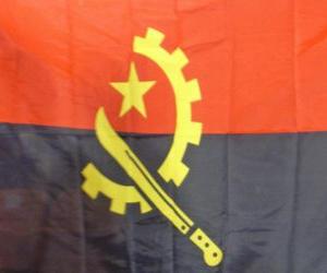 Układanka Flaga Angoli