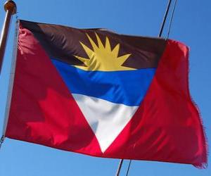 Układanka Flaga Antigui i Barbudy