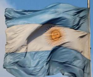 Układanka Flaga Argentyny