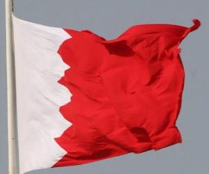 Układanka Flaga Bahrajnu