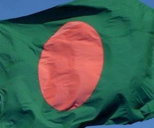 Układanka Flaga Bangladeszu