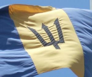 Układanka Flaga Barbados