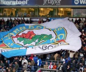 Układanka Flaga Blackburn Rovers FC