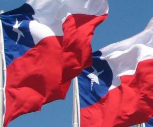 Układanka Flaga Chile