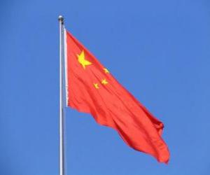 Układanka Flaga Chińskiej