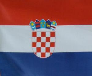 Układanka Flaga Chorwacji