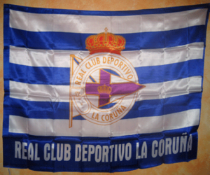 Układanka Flaga Deportivo de La Coruña