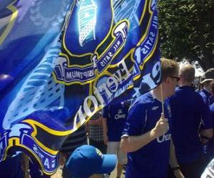 Układanka Flaga Everton FC