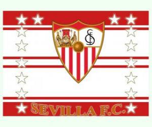 Układanka Flaga FC Sevilla