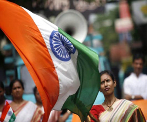 Układanka Flaga Indii