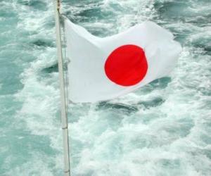 Układanka Flaga Japonii