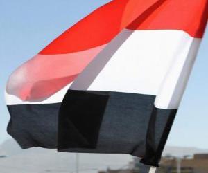 Układanka Flaga Jemenu