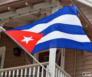 Układanka Flaga Kuby