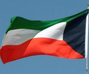 Układanka Flaga Kuwejtu