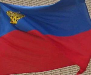 Układanka Flaga Liechtensteinu
