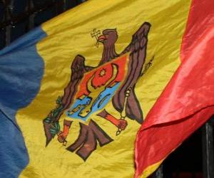 Układanka Flaga Mołdawii