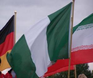 Układanka Flaga Nigerii