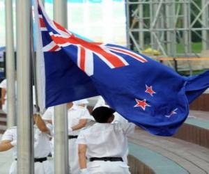 Układanka Flaga Nowej Zelandii