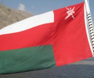 Układanka Flaga Omanu