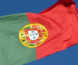 Układanka Flaga Portugalii