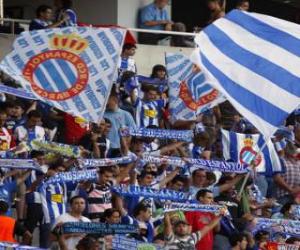 Układanka Flaga RCD Espanyol