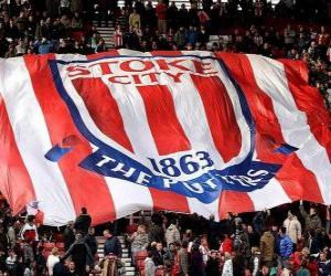 Układanka Flaga Stoke City FC
