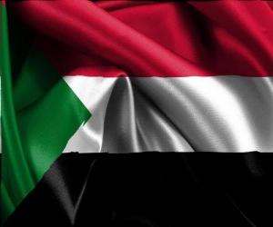 Układanka Flaga Sudanu
