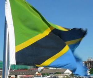 Układanka Flaga Tanzanii