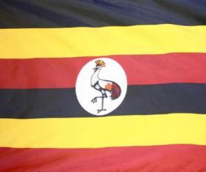 Układanka Flaga Ugandy