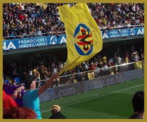 Układanka Flaga Villarreal CF